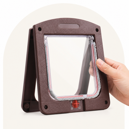 Ortekor 4-Way Locking & Weatherproof Pet Door