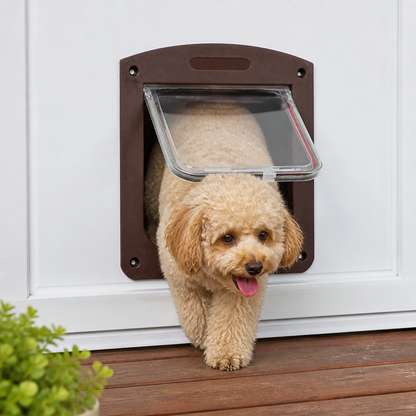 Ortekor 4-Way Locking & Weatherproof Pet Door