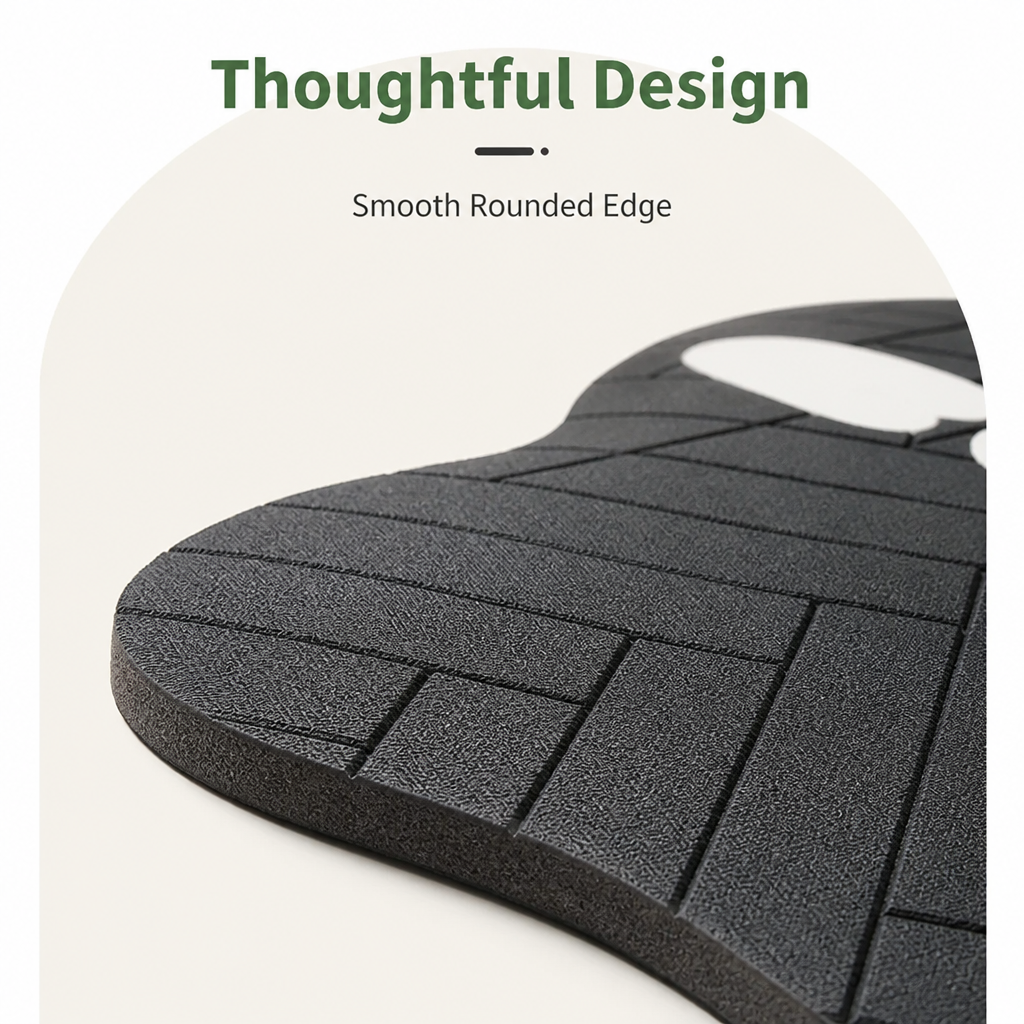 Ortekor Absorbent Diatom Mud & Non-Slip Pet Mat (Special Shape)