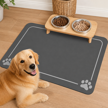 Ortekor Absorbent Quick-Dry & Non-Slip Pet Feeding Mat