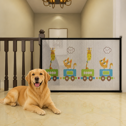 Ortekor Adjustable Breathable Mesh Safety Gate (No-Drill Installation)
