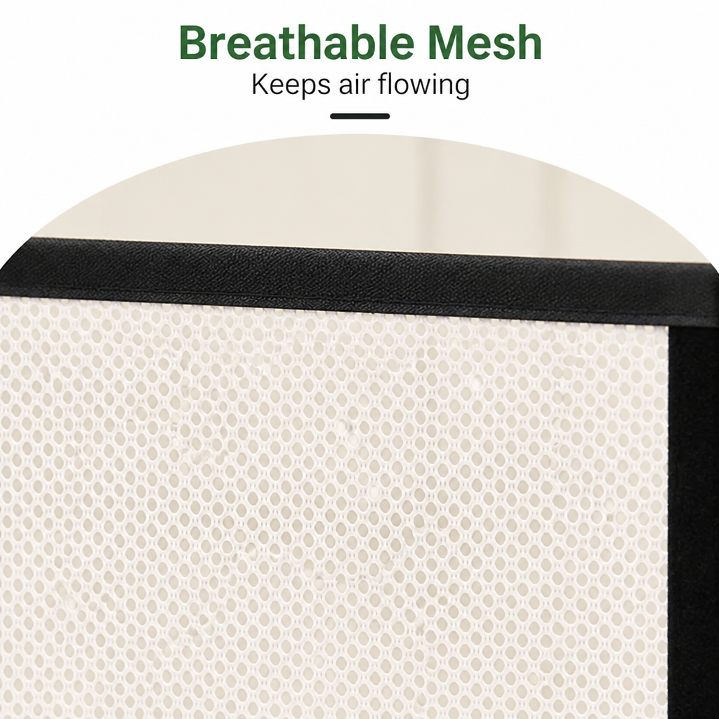 Ortekor Adjustable Breathable Mesh Safety Gate (No-Drill Installation)