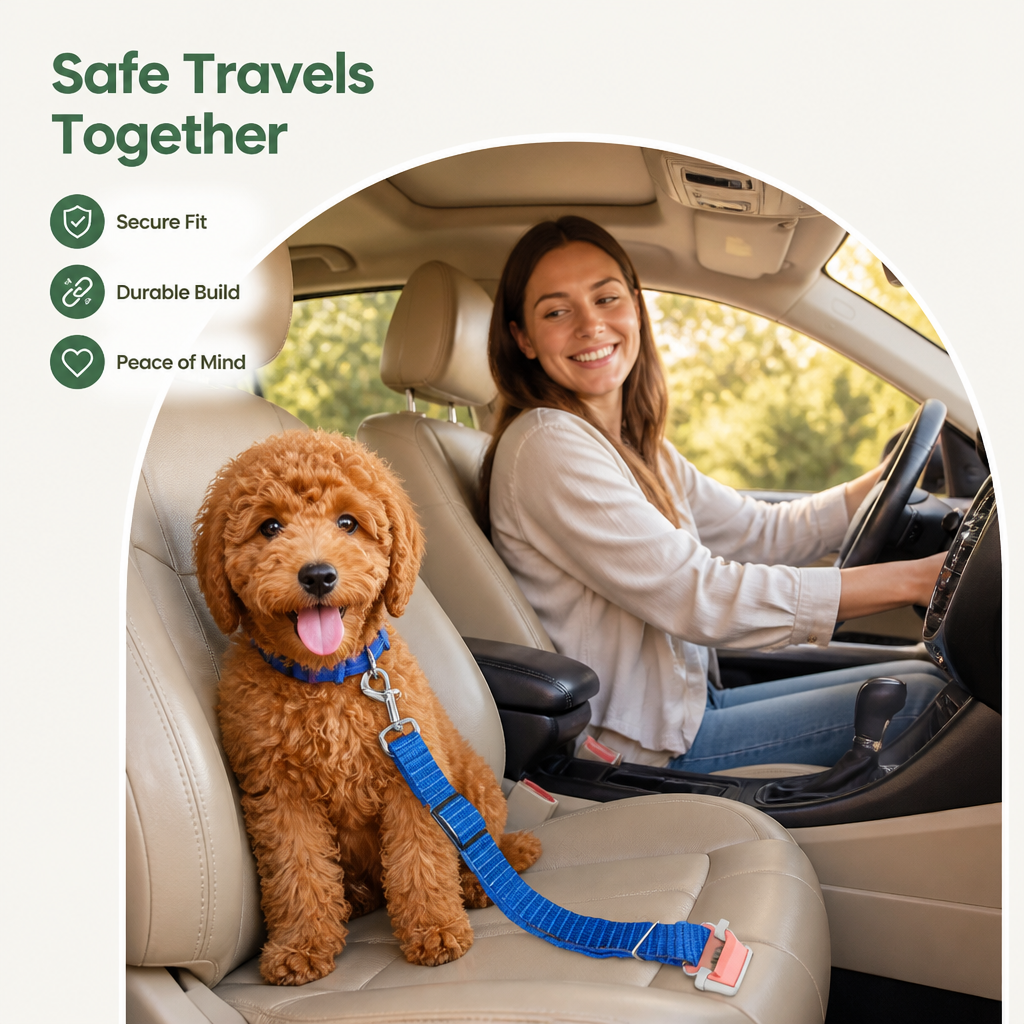 Ortekor Adjustable & Durable Polyester Car Seat Belt