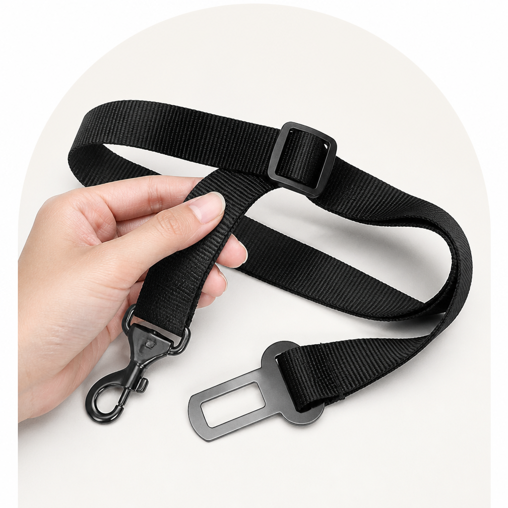 Ortekor Adjustable Nylon & Metal Buckle Car Seat Belt