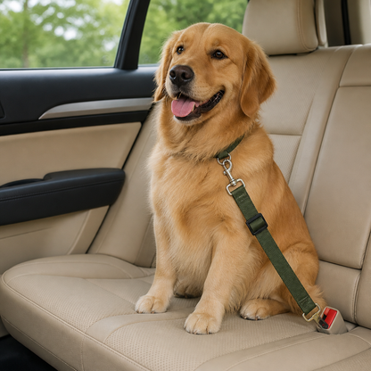 Ortekor Adjustable Nylon & Zinc Alloy Car Seat Belt