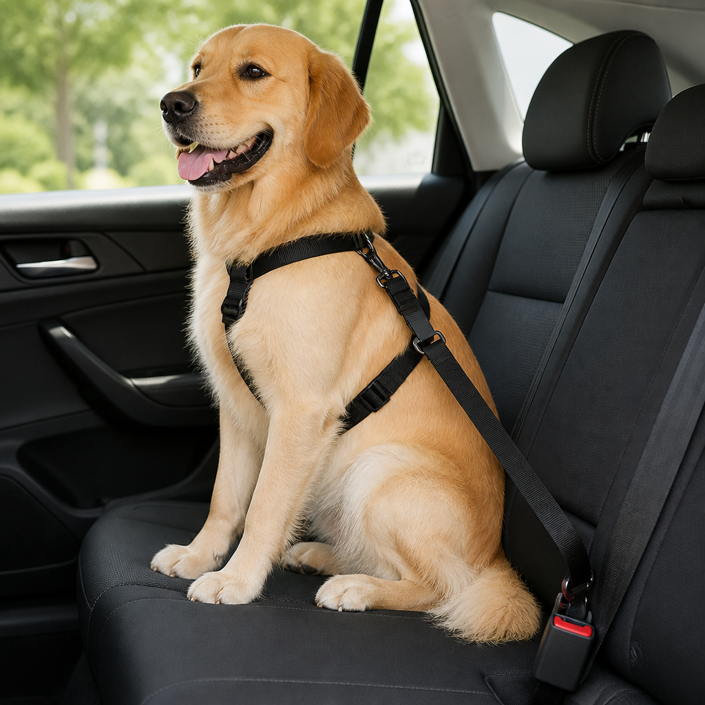 Ortekor Adjustable Nylon & Zinc Alloy Car Seat Belt