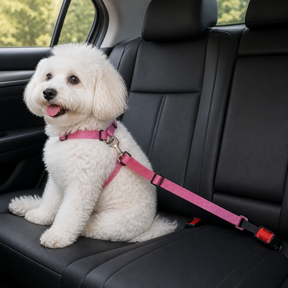 Ortekor Adjustable Nylon & Zinc Alloy Car Seat Belt
