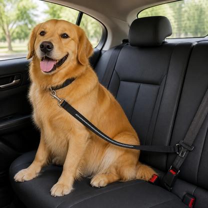 Ortekor Adjustable Reflective Quick-Release Car Safety Belt