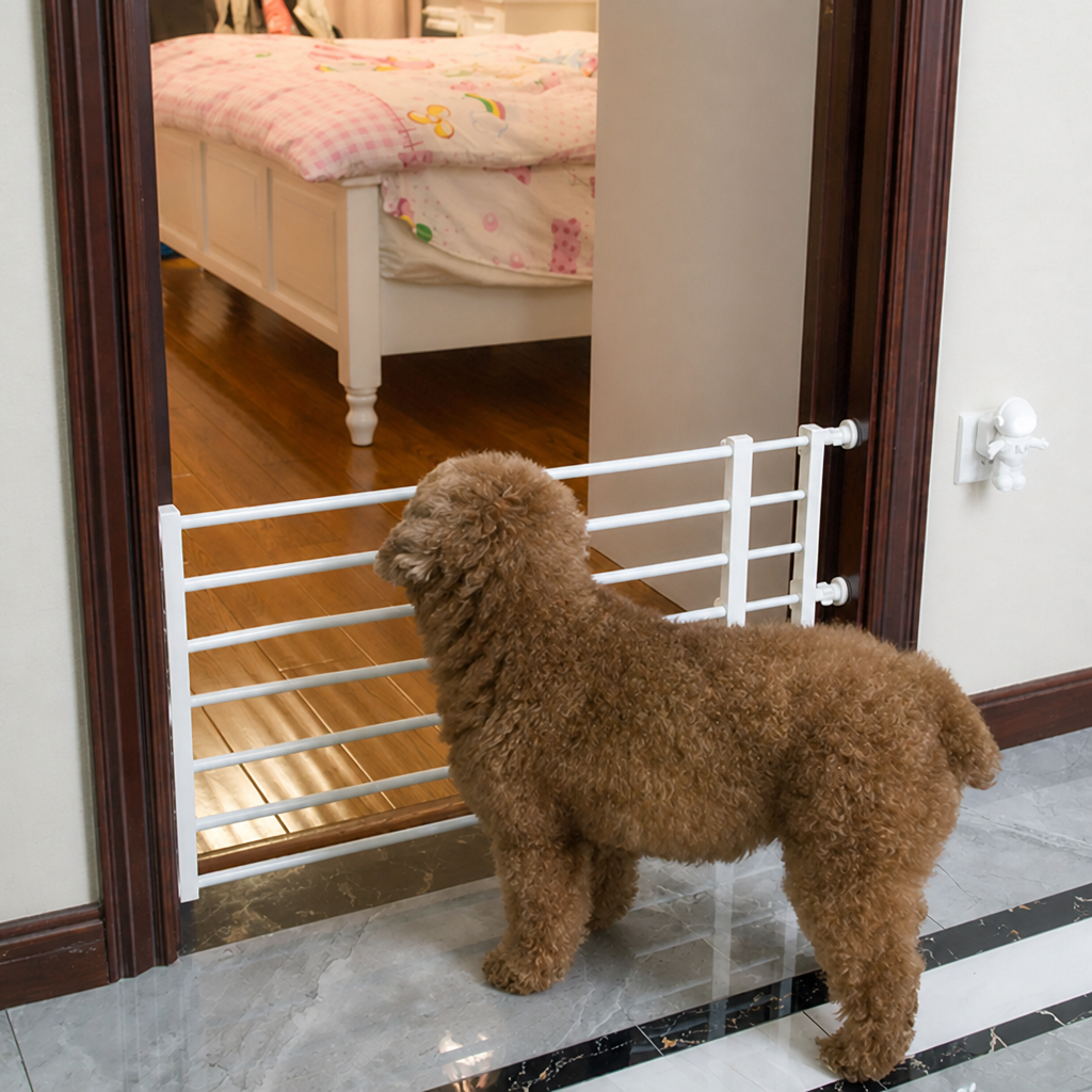 Ortekor Adjustable Width & Tool-Free Indoor Pet Gate