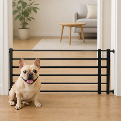 Ortekor Adjustable Width & Tool-Free Indoor Pet Gate