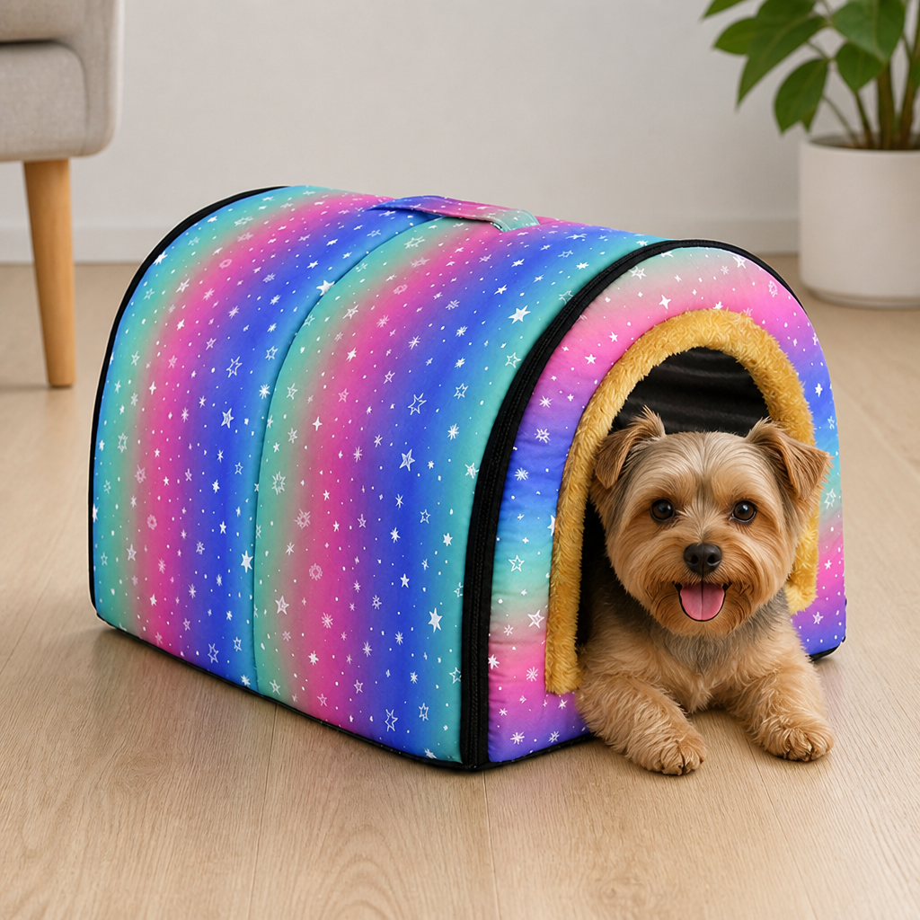 Ortekor All-Season Dismantlable & Washable Pet House (Detachable Cushion)