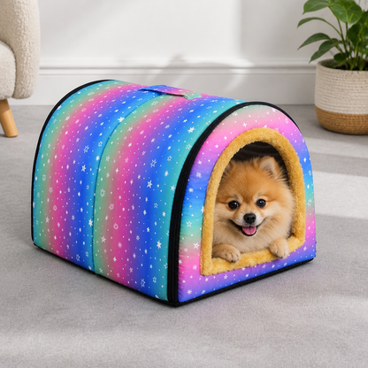 Ortekor All-Season Dismantlable & Washable Pet House (Detachable Cushion)
