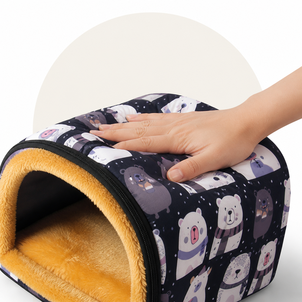 Ortekor All-Season Dismantlable & Washable Pet House (Detachable Cushion)