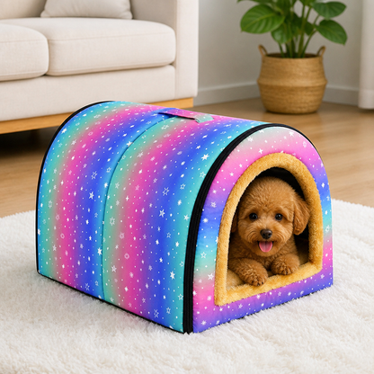 Ortekor All-Season Washable Pet House (Removable Cover)