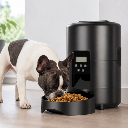 Ortekor App-Controlled & Portion-Controlled Pet Feeder (8.5-Cup Hopper)
