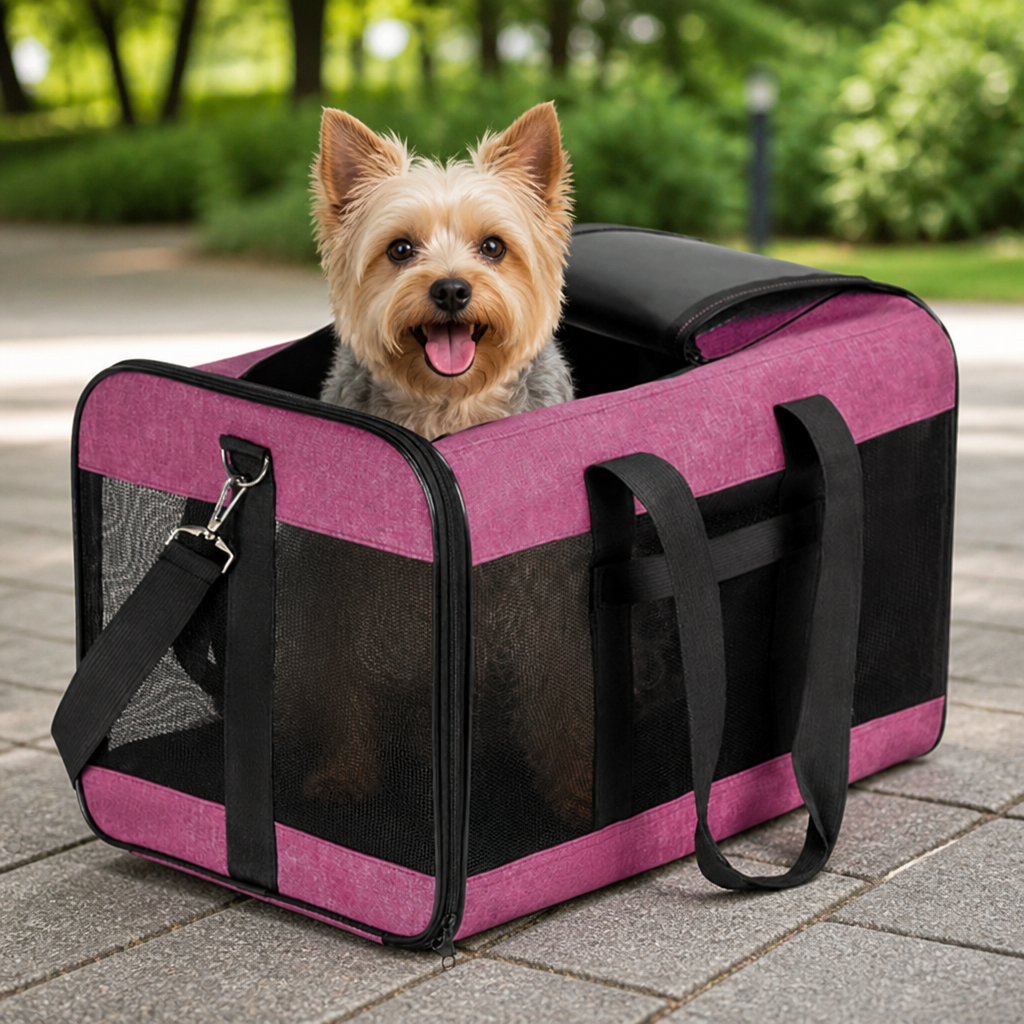 Ortekor Breathable & Foldable Pet Carrier (Airline-Approved)