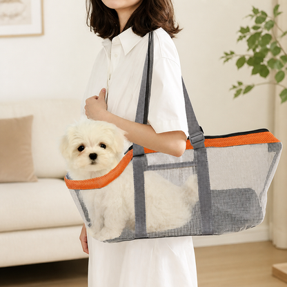 Ortekor Breathable Mesh & Adjustable Strap Travel Carrier