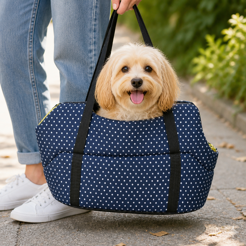Ortekor Breathable Mesh & Insulated Pet Carrier (Foldable)