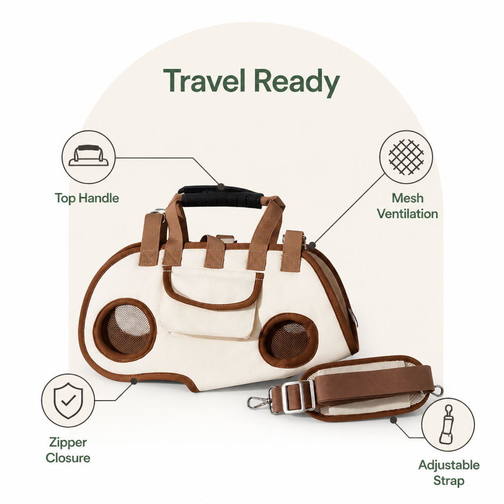 Ortekor Breathable Mesh & Internal Safety Leash Sling Backpack