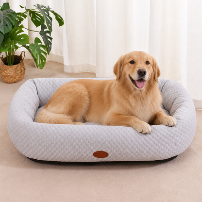 Ortekor Breathable Mesh & No-Power Cooling Dog Bed (Removable Cover)