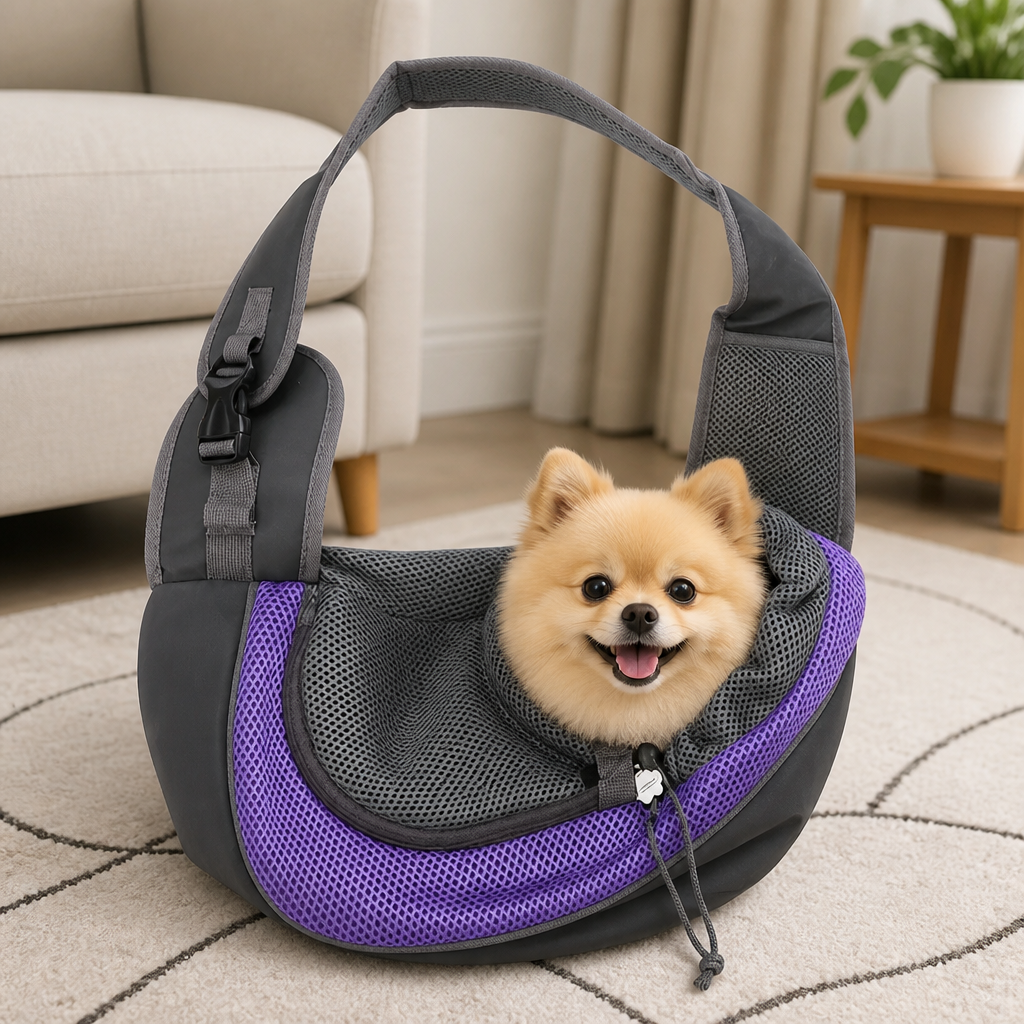 Ortekor Breathable Mesh & Padded Straps Pet Carrier Backpack (Removable Fleece)
