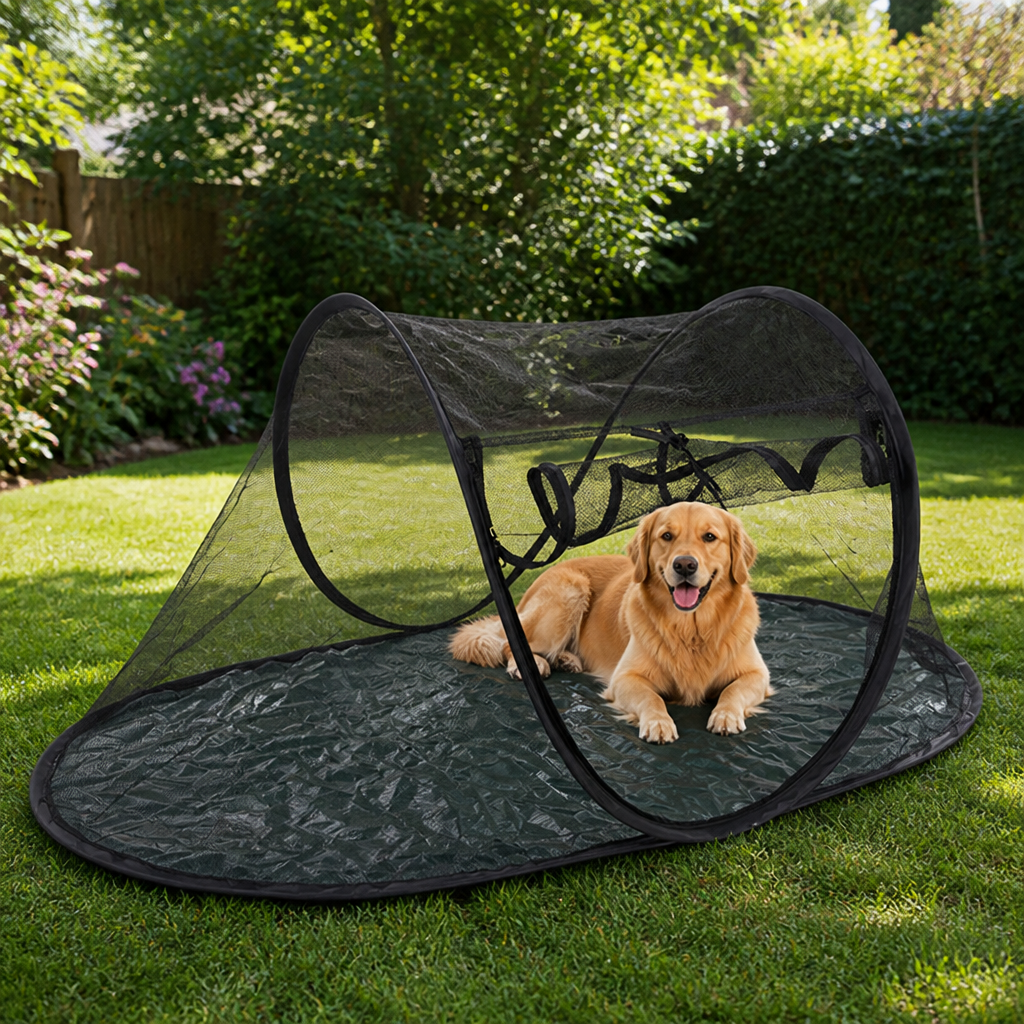 Ortekor Breathable Mesh Pop-Up Pet Tent
