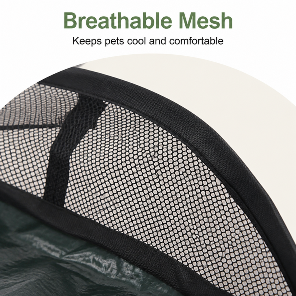 Ortekor Breathable Mesh Pop-Up Pet Tent