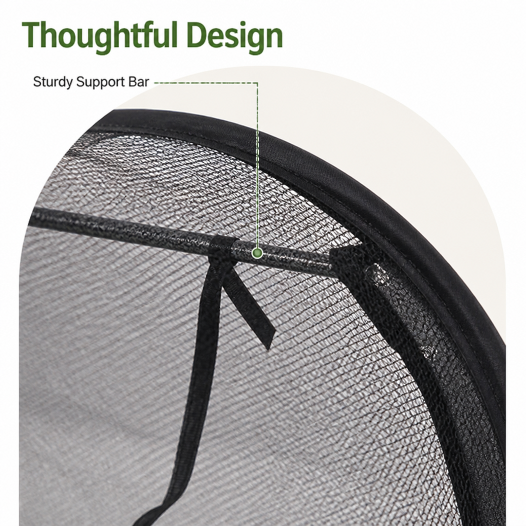 Ortekor Breathable Mesh Pop-Up Pet Tent