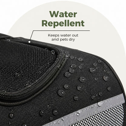 Ortekor Breathable Mesh & Water-Resistant Pet Backpack