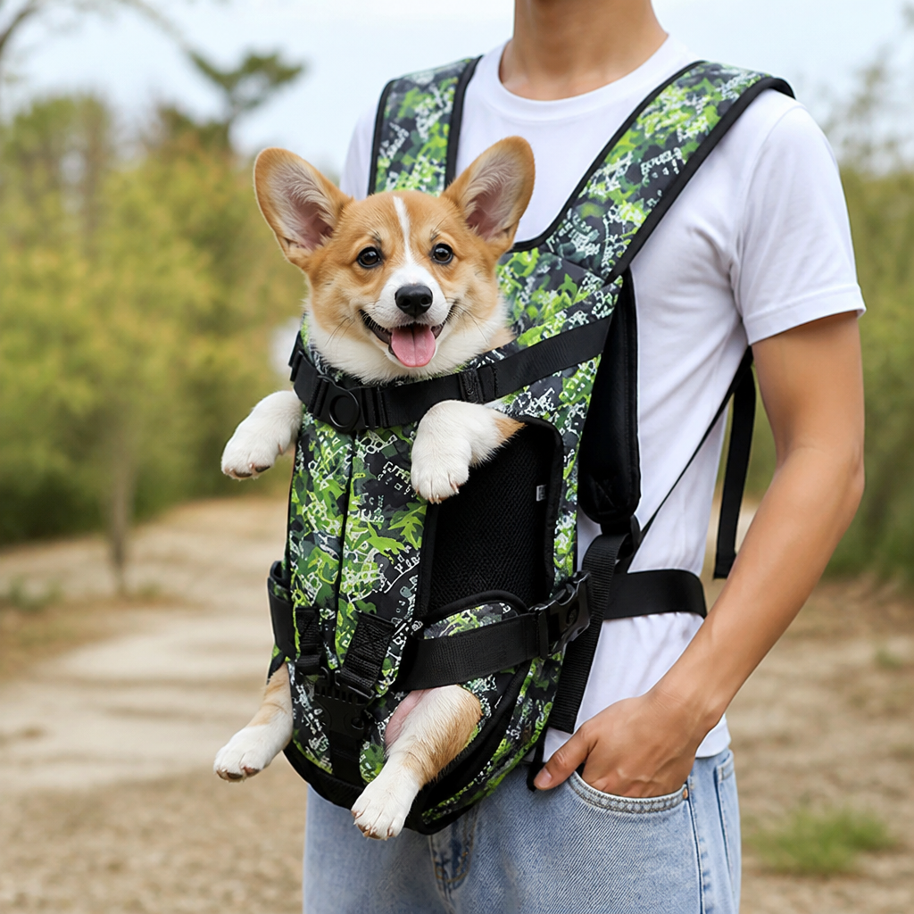 Ortekor Breathable Oxford & Adjustable Straps Carrier Backpack