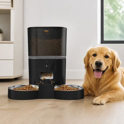 Ortekor Built-In Camera & Portion-Control Automatic Feeder (4L)