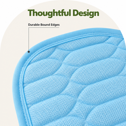 Ortekor Chemical-Free Breathable & Sweat-Absorbent Cooling Mat (Hand-Washable)