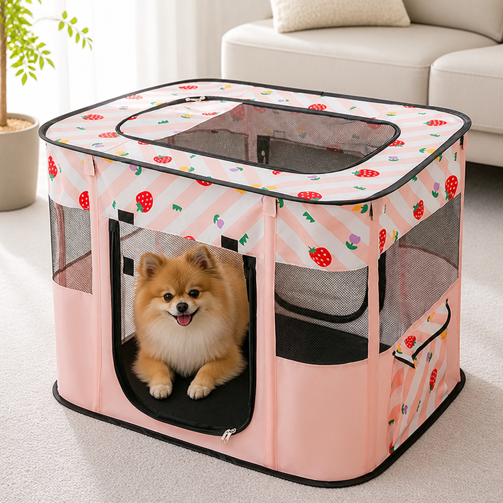 Ortekor Collapsible & Space-Saving Steel-Wire Pet House