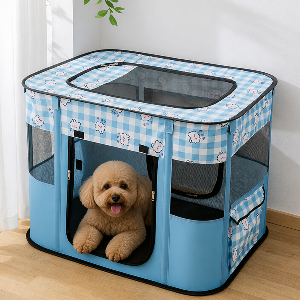 Ortekor Collapsible & Space-Saving Steel-Wire Pet House