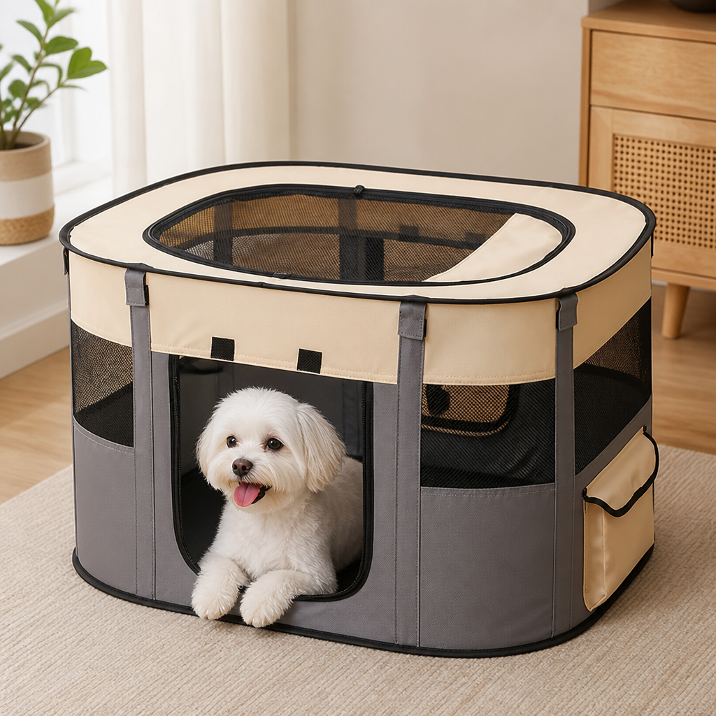 Ortekor Collapsible & Space-Saving Steel-Wire Pet House