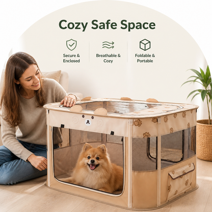 Ortekor Collapsible & Space-Saving Steel-Wire Pet House