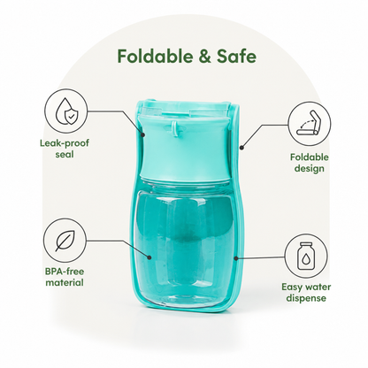 Ortekor Compact & Collapsible Pet Water Bottle