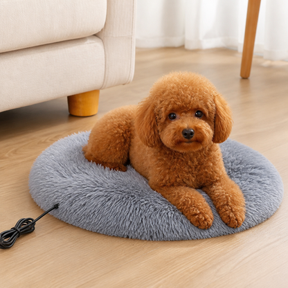 Ortekor Constant-Temperature Plush Pet Heating Pad (USB Powered)