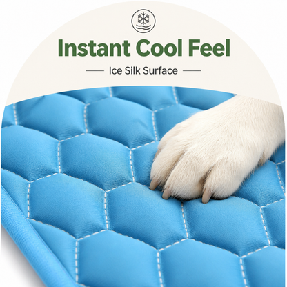 Ortekor Cooling & Breathable Ice Silk Pet Mat (Machine Washable)