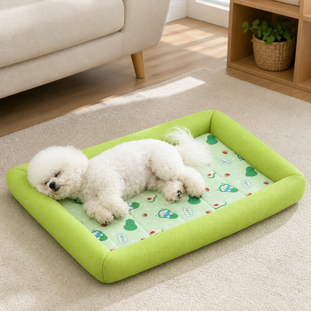 Ortekor Cooling Breathable Washable Dog Bed