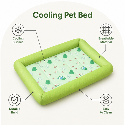 Ortekor Cooling Breathable Washable Dog Bed