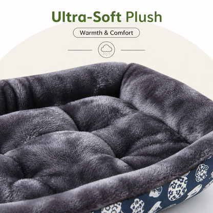 Ortekor Cozy Insulated Plush Dog Bed