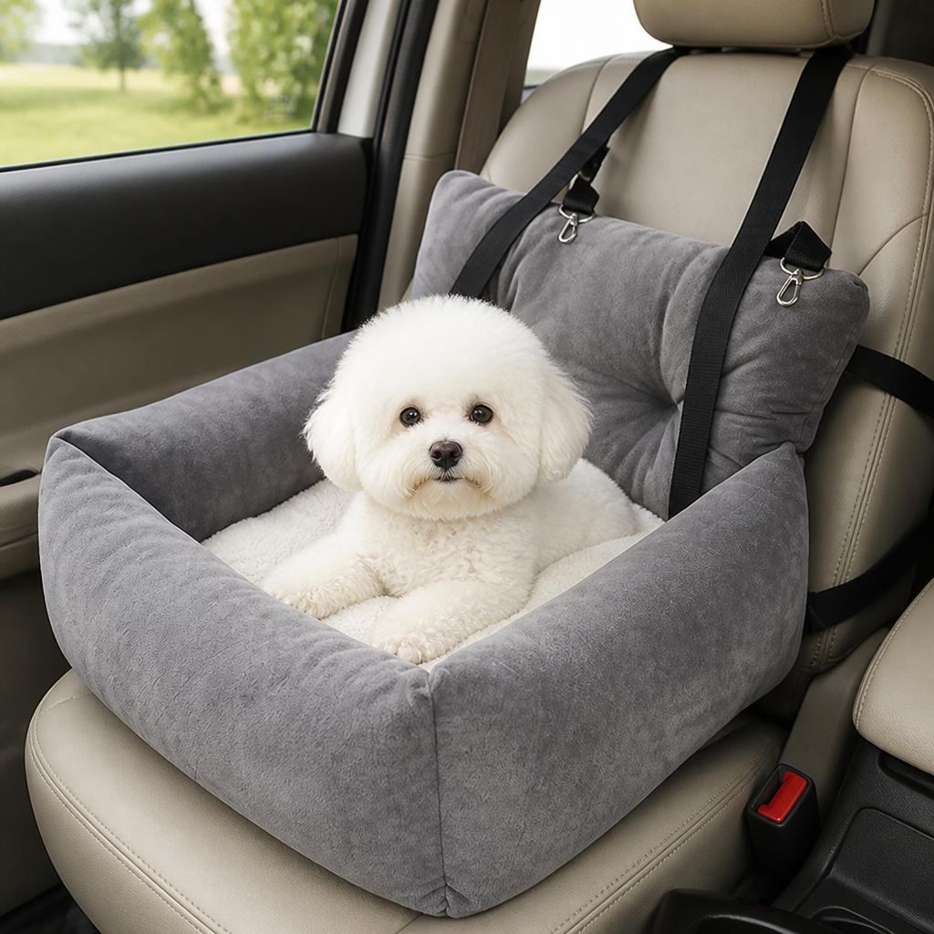Ortekor Cushioned Plush Washable Car Seat Cover (Foldable Hammock)