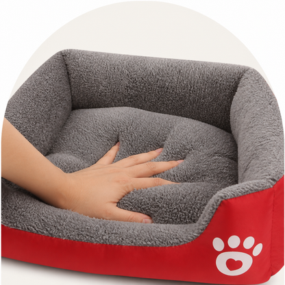 Ortekor Deep Plush & Calming Dog Bed
