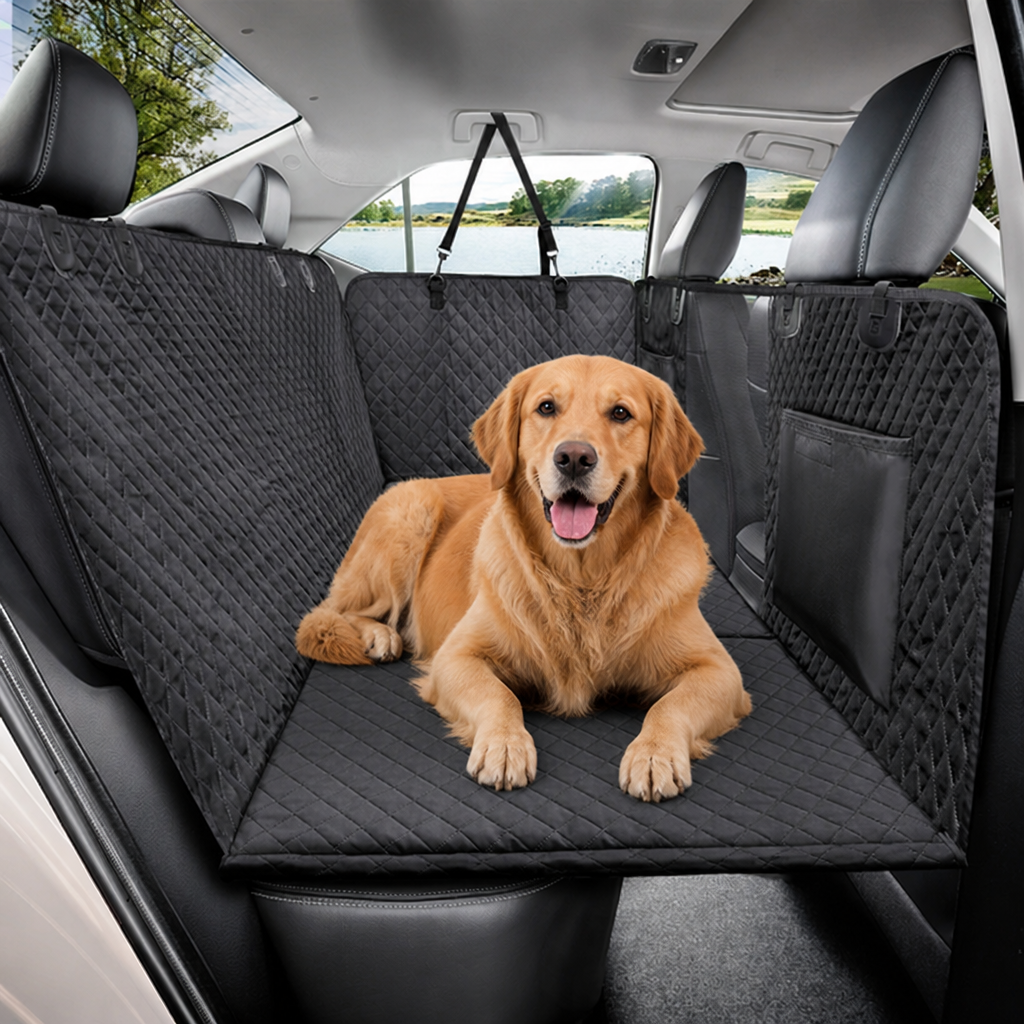 Ortekor Detachable Hard-Bottom & Waterproof Back Seat Extender