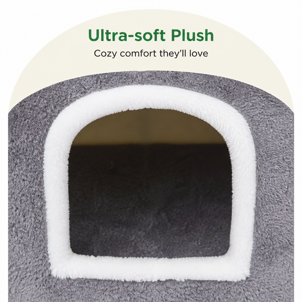 Ortekor Dirt-Resistant Detachable & Washable Pet House