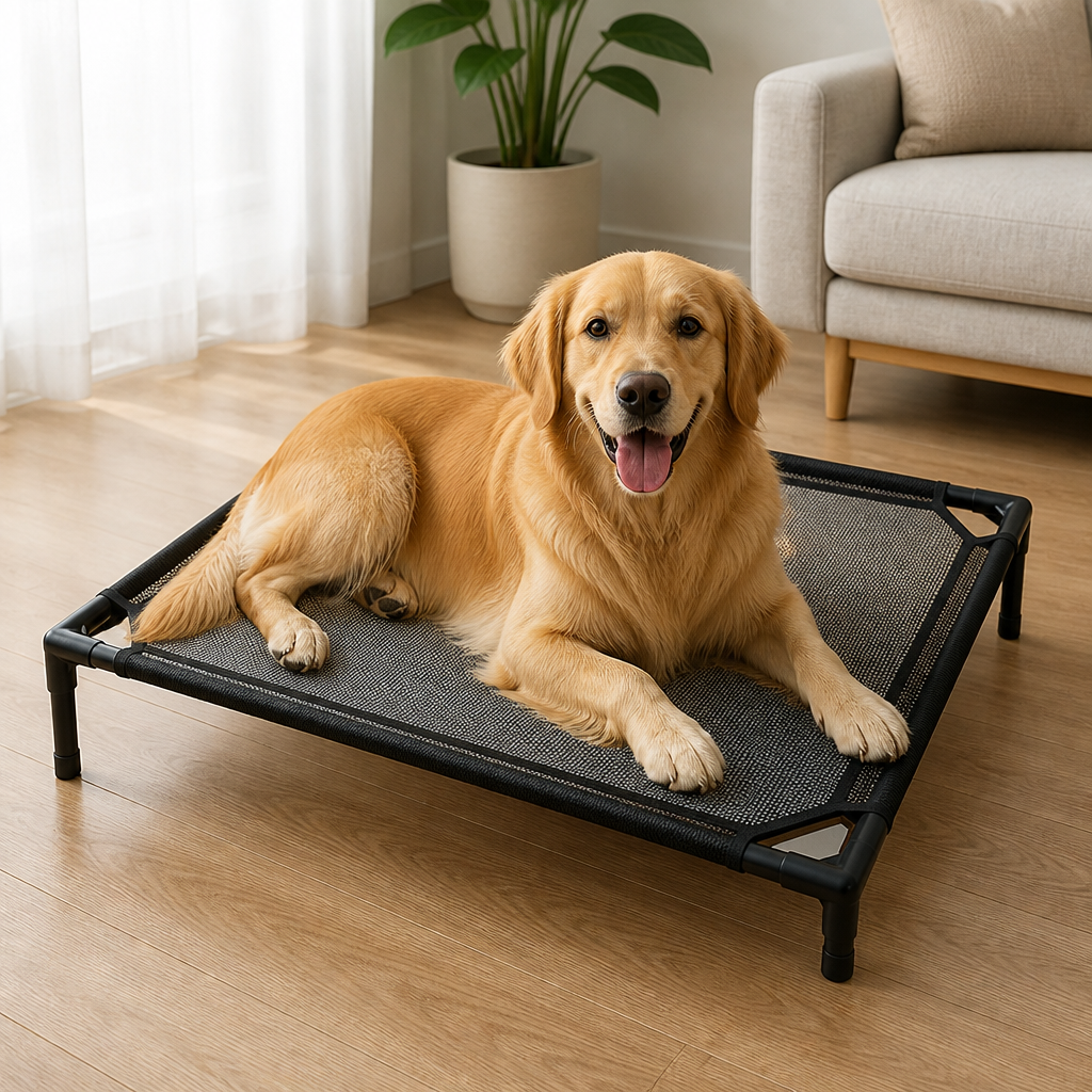 Ortekor Elevated Cooling Mesh Dog Bed