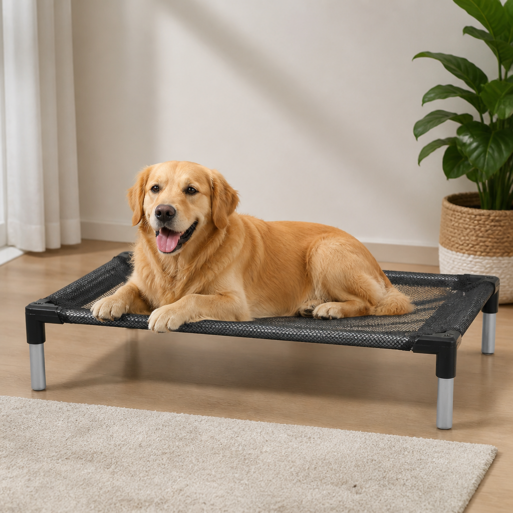 Ortekor Elevated Cooling Mesh Dog Bed