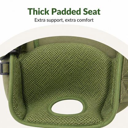 Ortekor Ergonomic Padded & Adjustable Straps Front Carrier Backpack