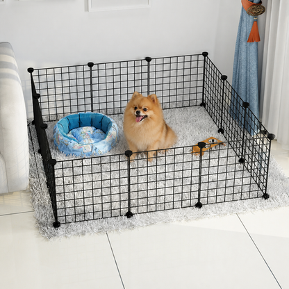 Ortekor Expandable & Modular Wire Mesh Dog Playpen